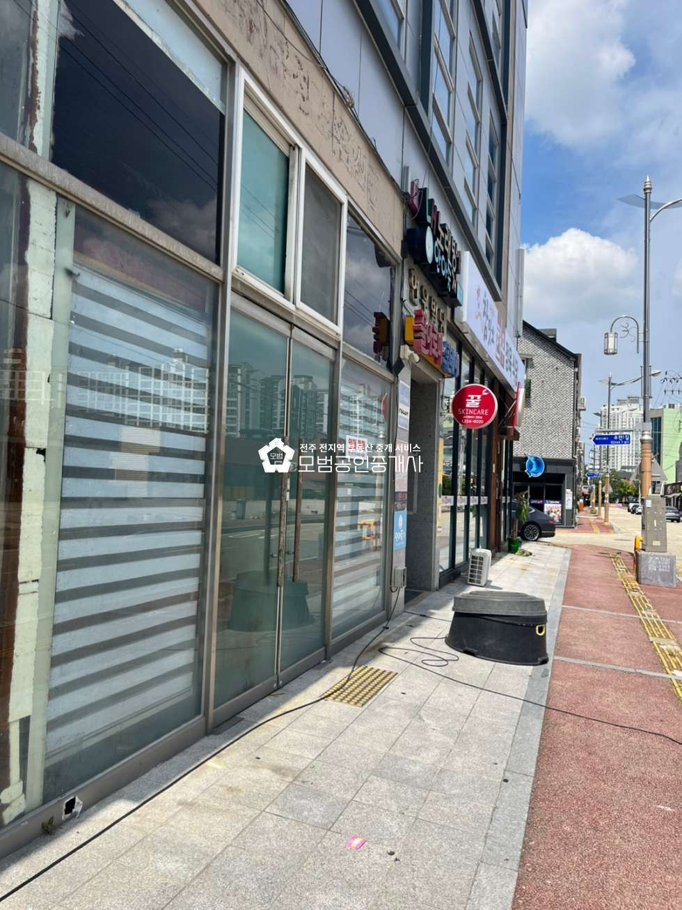 전북 전주완산구 효자동2가 효자동 LH본사 앞 1층 무권리 상가 월세 매물번호 10142 사진 1
